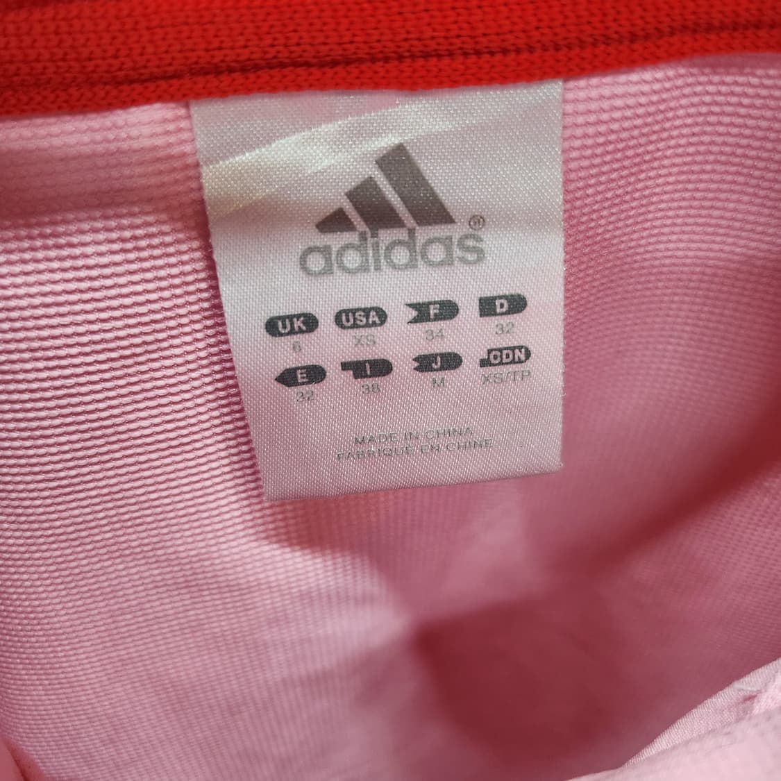 아디다스 로고자수 바람막이 XS(S) 상품이미지5