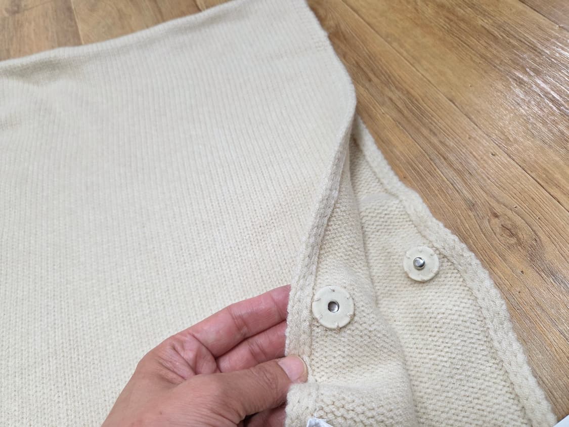 미미씨엘(mimiciel) 케이프 숄 니트가디건 프리사이즈 새상품 상품이미지5