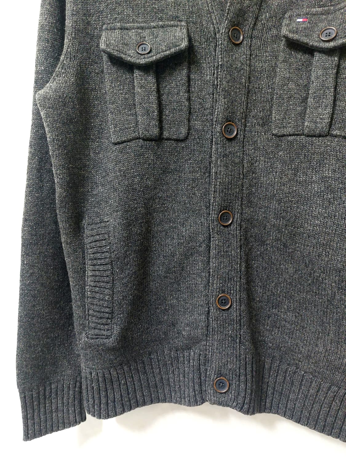 타미힐피거 램스울 니트 자켓 105 상품이미지3