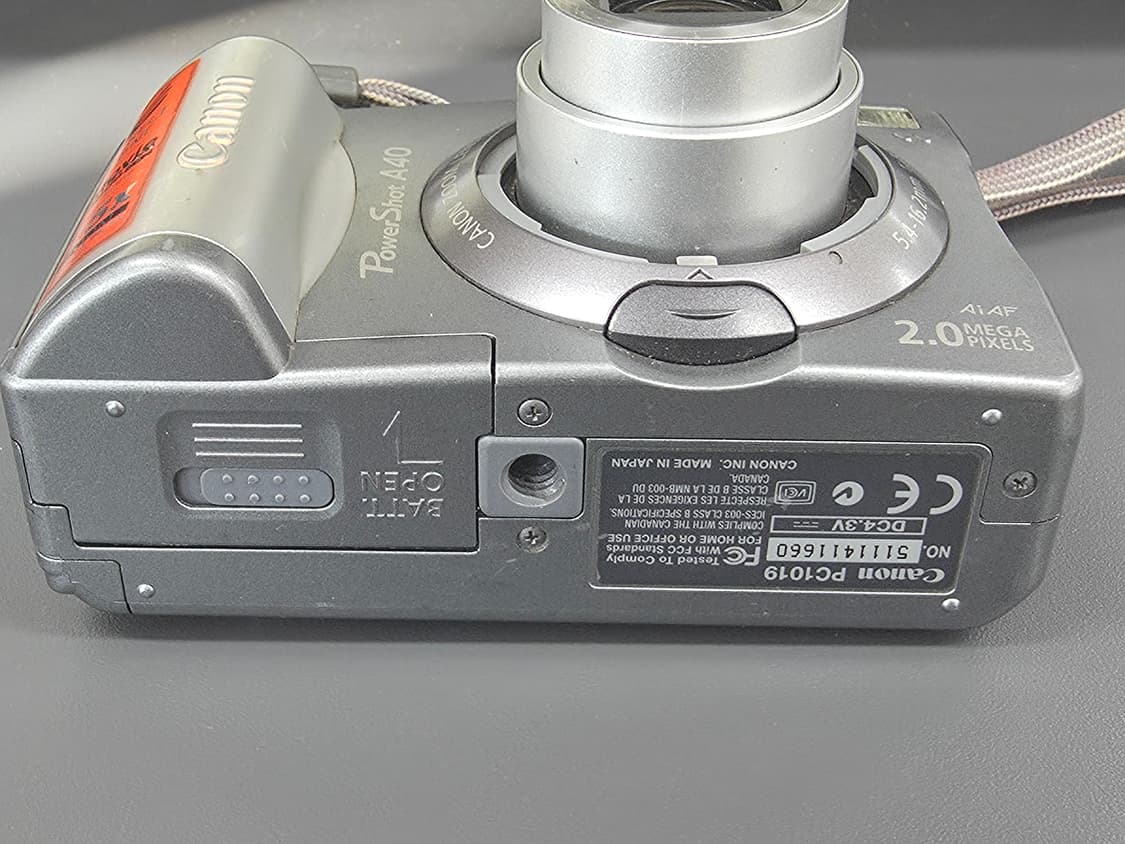 캐논 파워샷 A40 빈티지 디지털카메라 (2) 상품이미지5