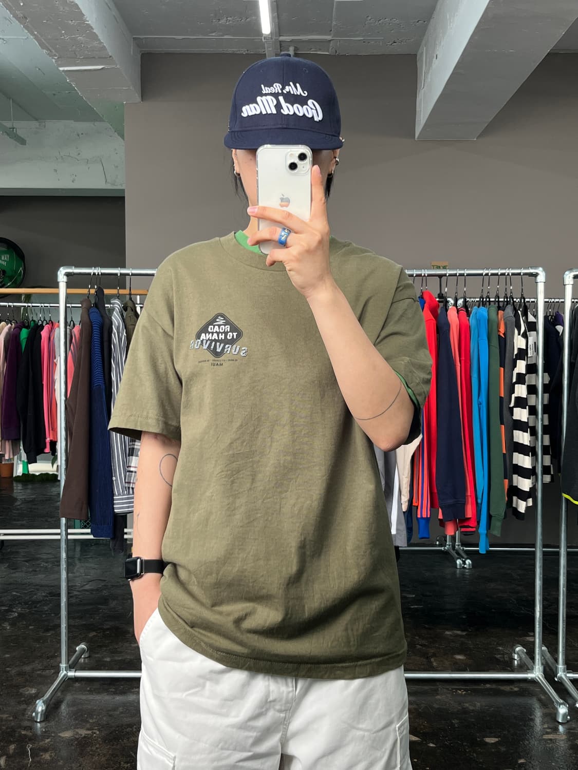 빈티지 프린팅 반팔 티셔츠 상품이미지1
