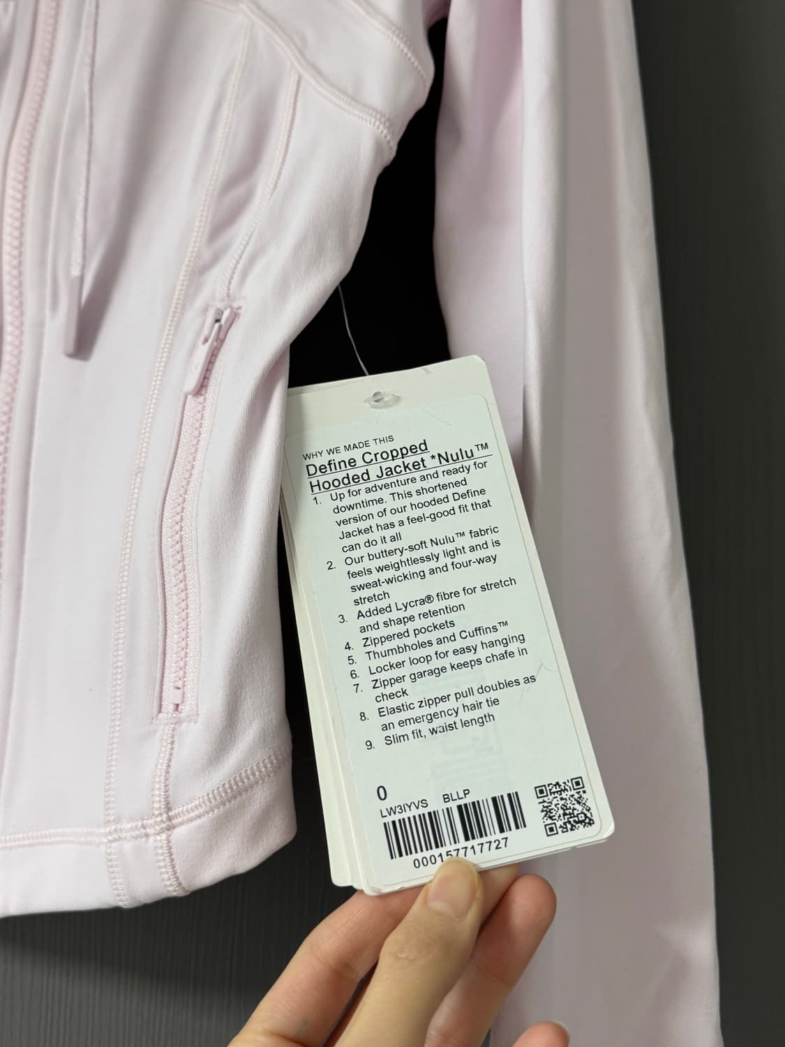 룰루레몬 디파인 후드집업 상품이미지5