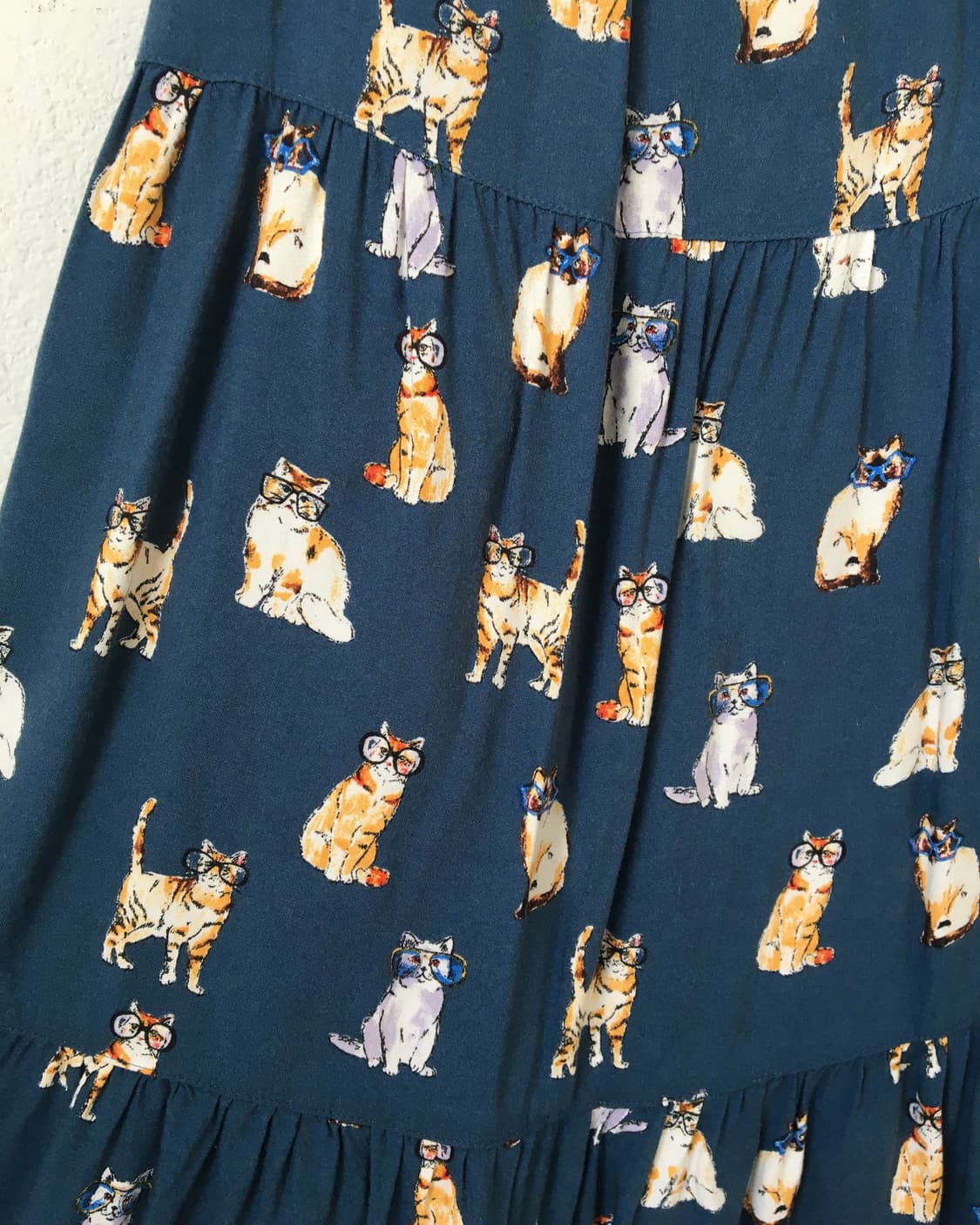 Cat pattern sleeveless one piece 상품이미지4