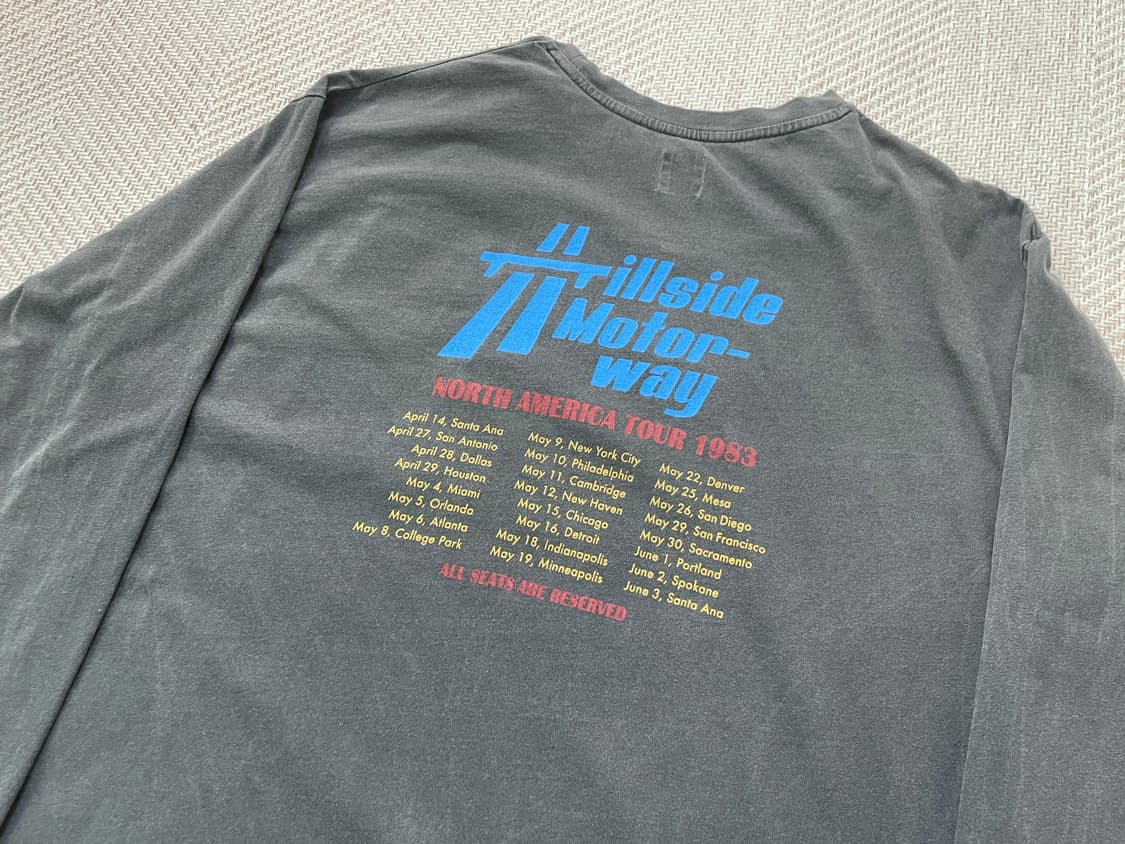 Slide of the track 1983 투어 롱슬리브  J04057 상품이미지5