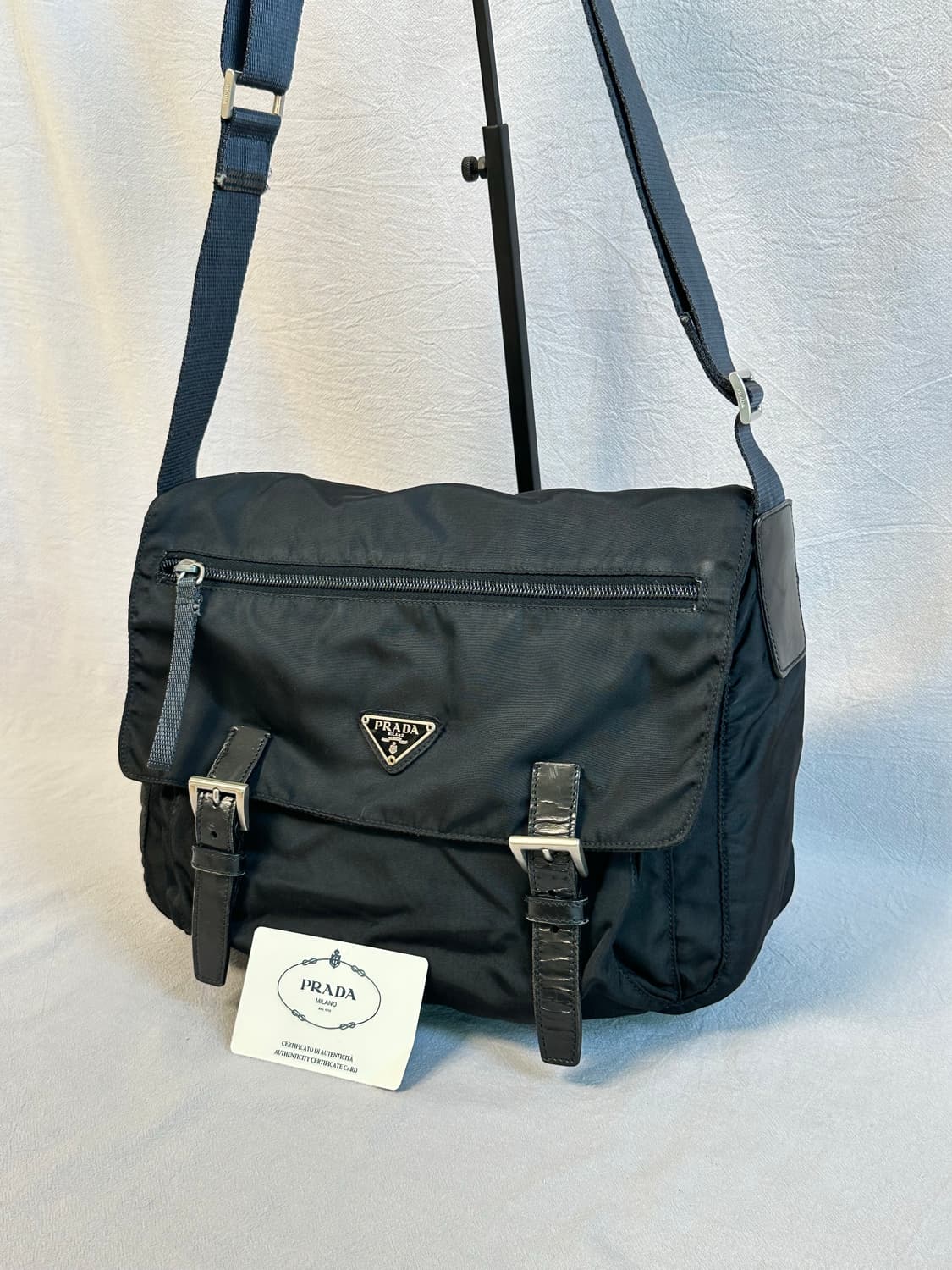 프라다 나일론 포코노 크로스백 메신저백(개런티카드) 상품이미지5