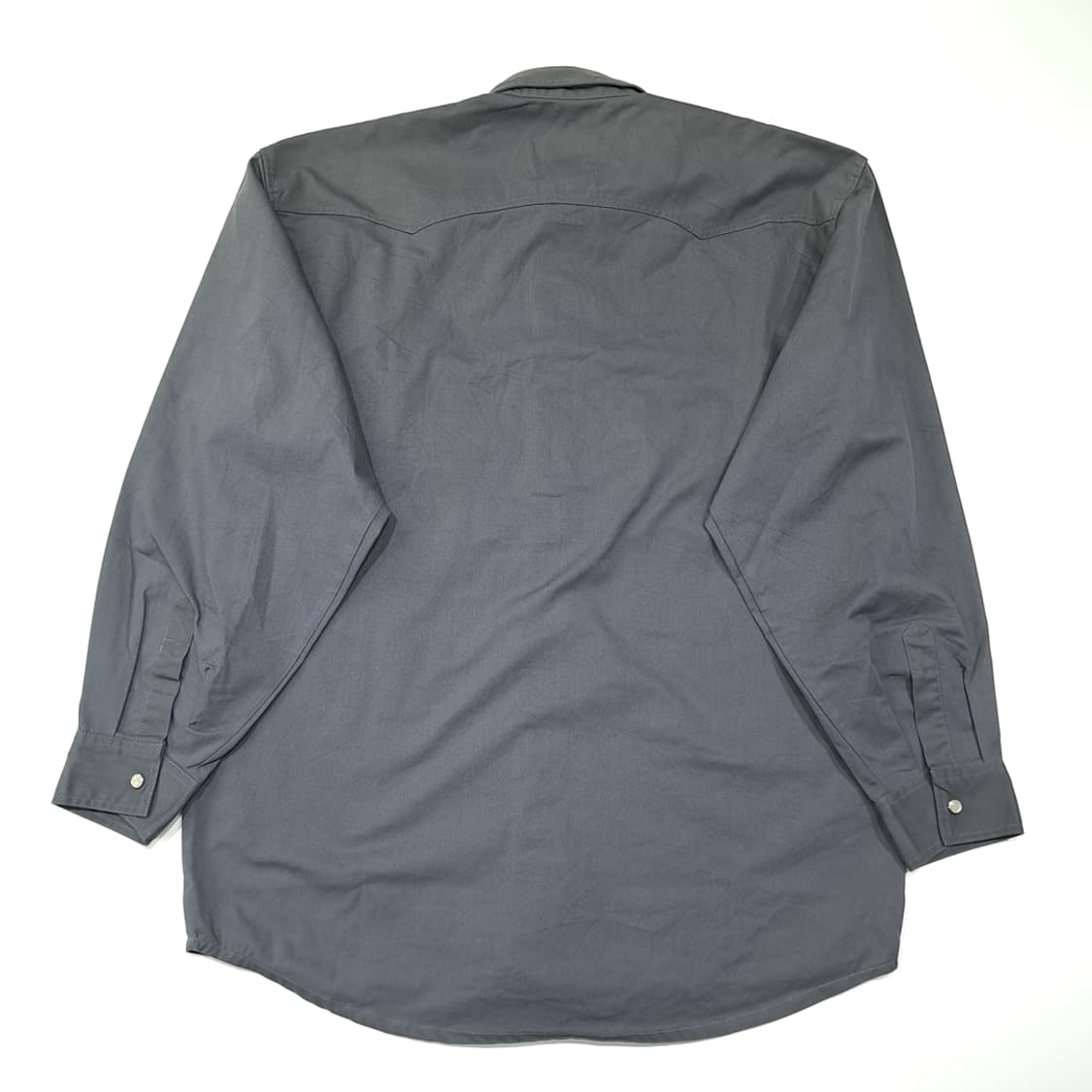 CL643 M 리바이스 90s 유럽판 웨스턴 머드 그레이 셔츠 남방 상품이미지5