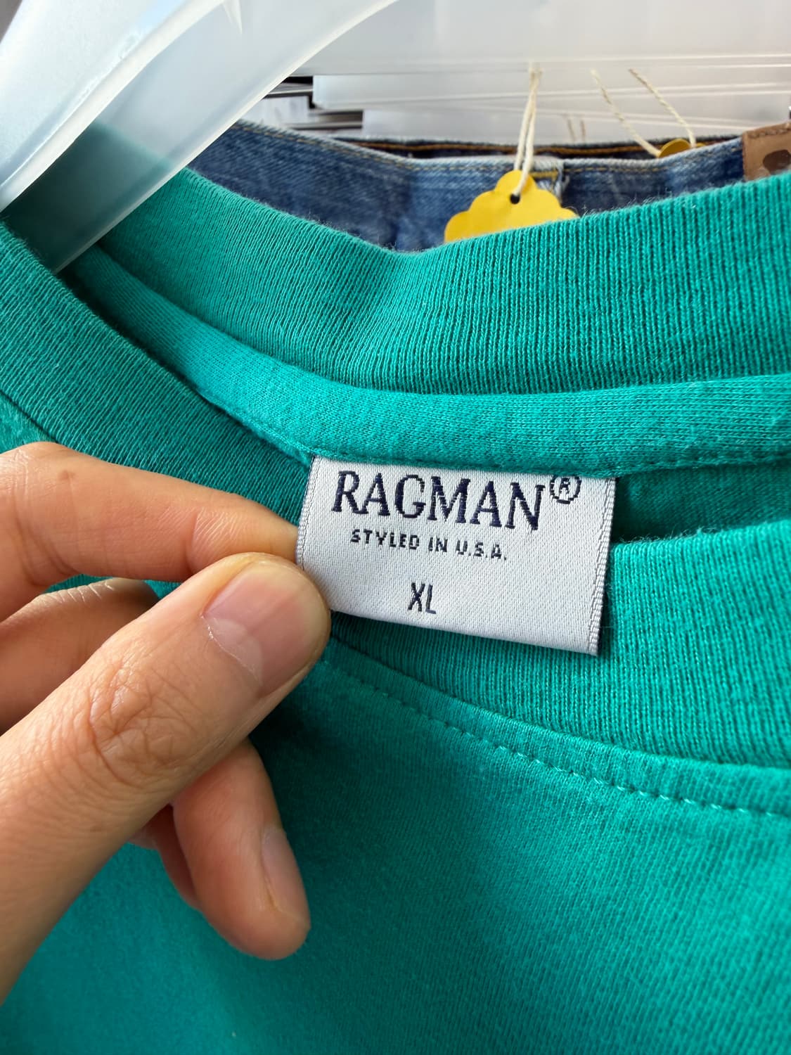 RAGMAN cutting T shirts 상품이미지4