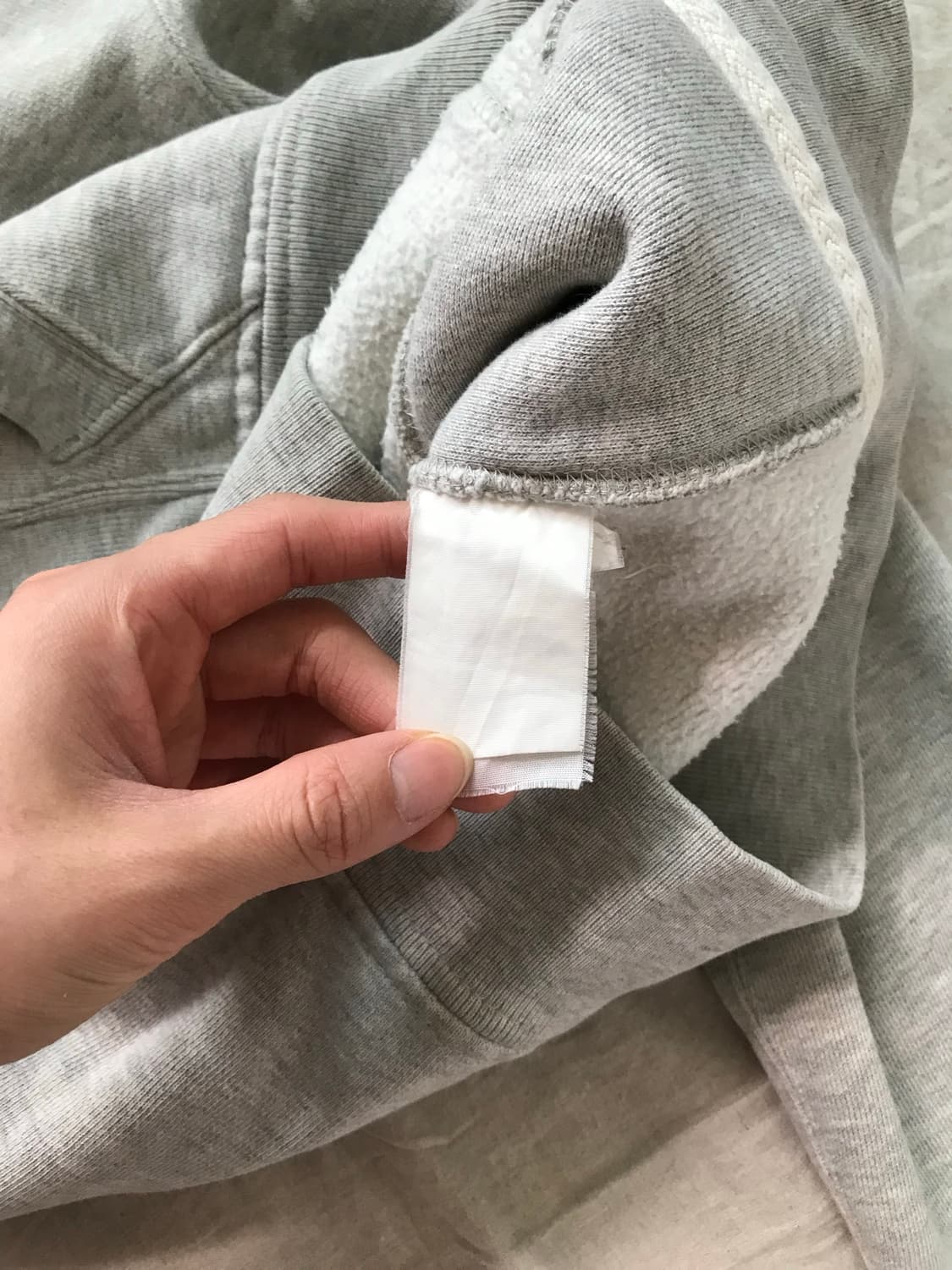 폴로 랄프로렌 포니로고 써멀 그레이 후드집업 상품이미지7