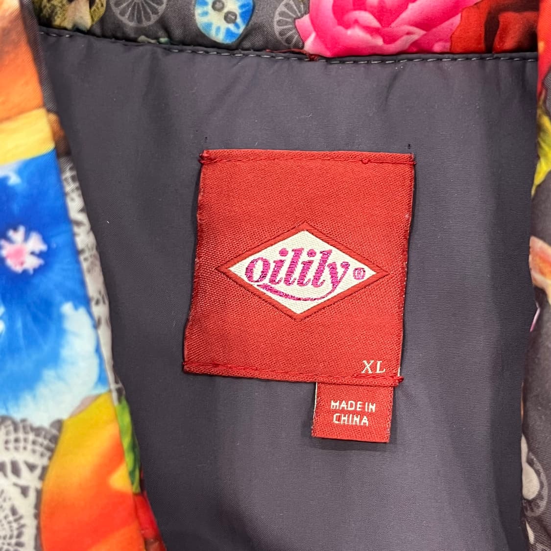 XL 오일릴리 플라워 패턴 점퍼 상품이미지4