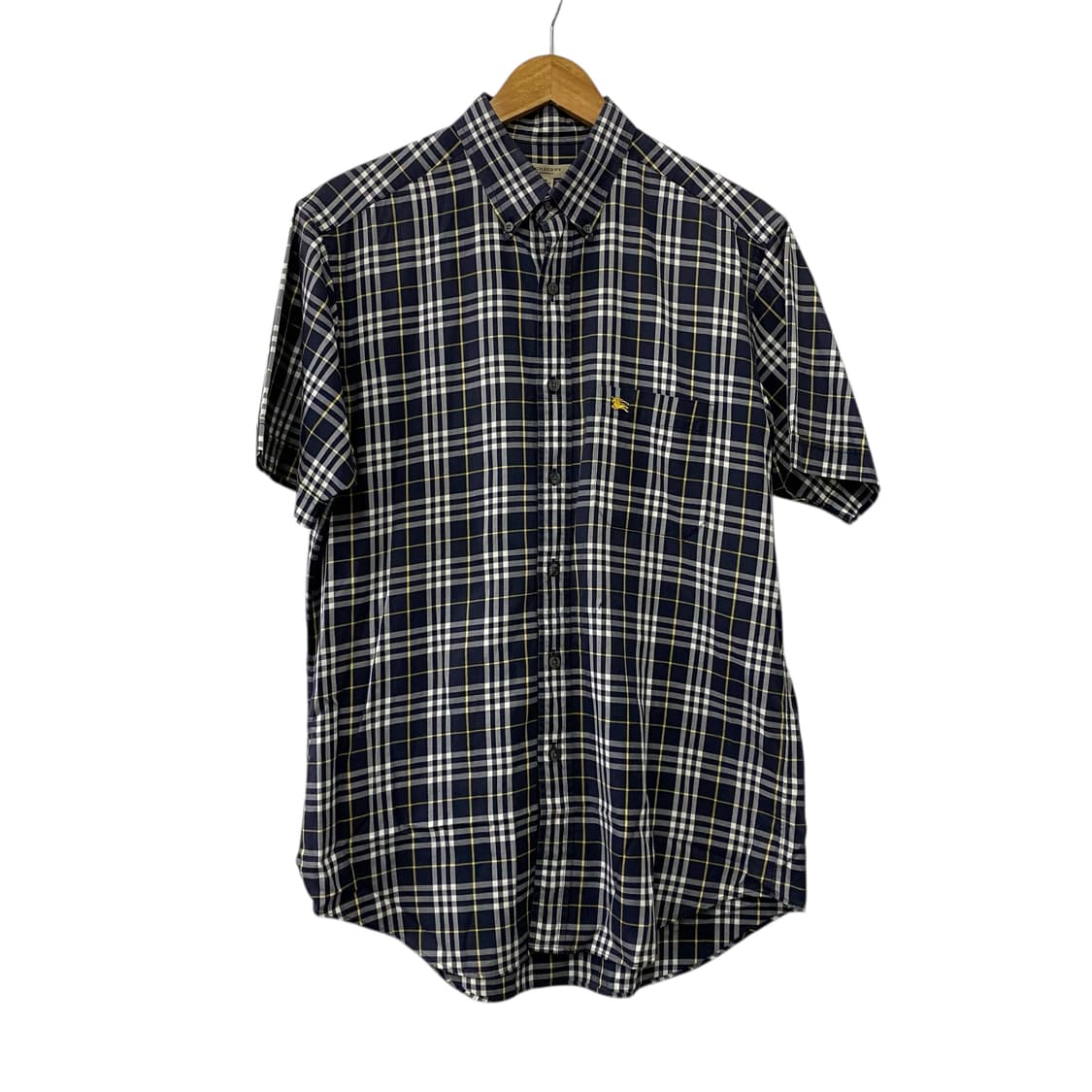 버버리 체크 반팔셔츠(M) 상품이미지1