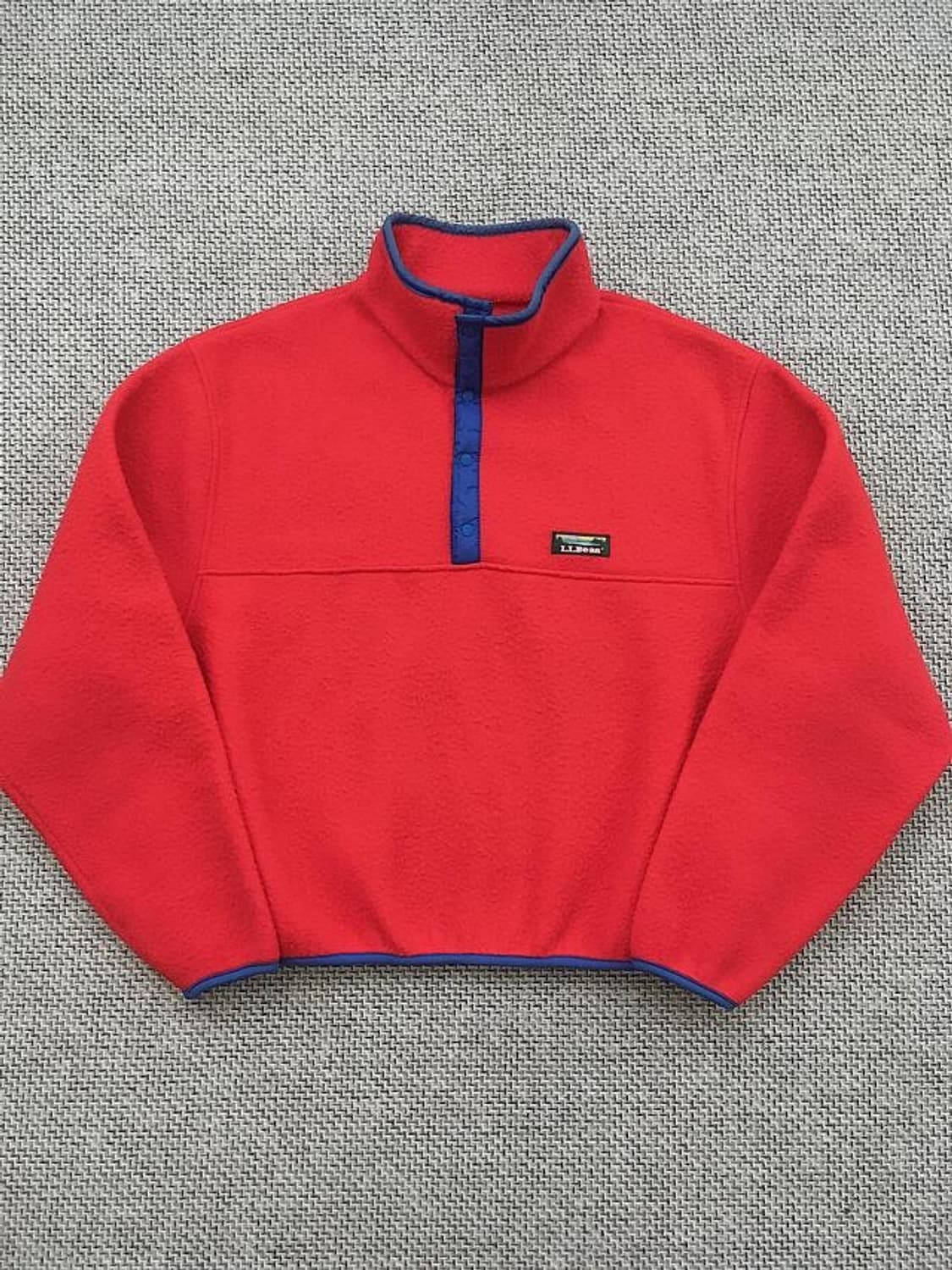 90s USA made snap fleece pullovers 상품이미지8