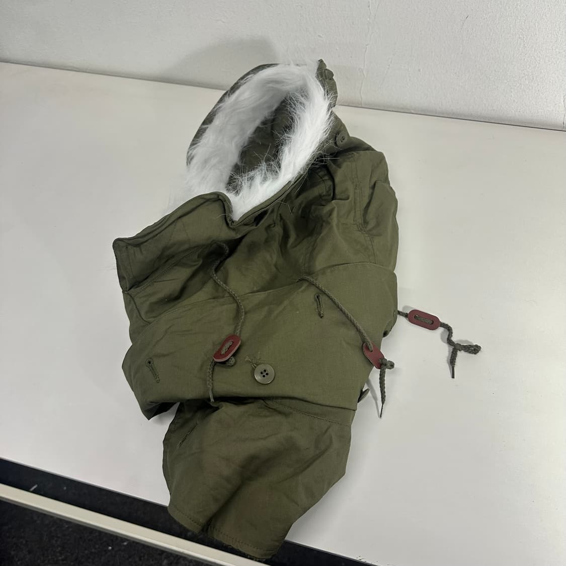 OS 밀리터리 미군 피쉬테일 복각털후드 상품이미지1