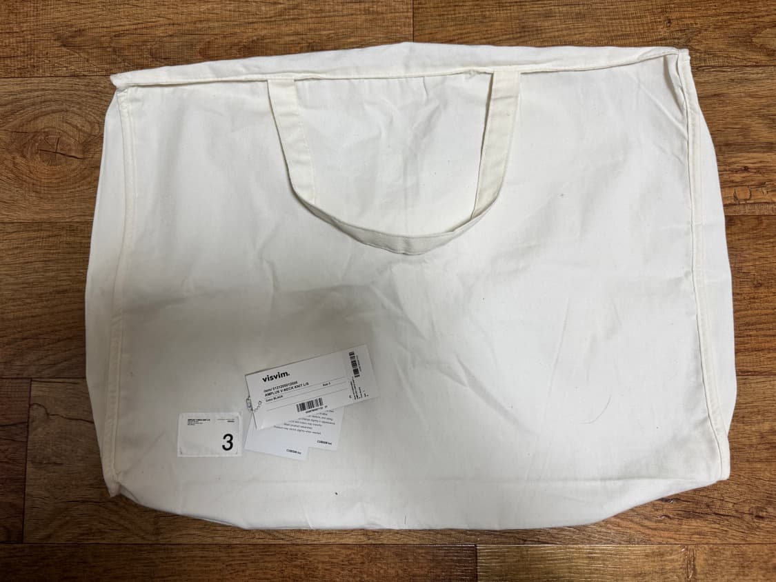 [3] 비즈빔 앰퓰러스 브이넥 니트 블랙 상품이미지6