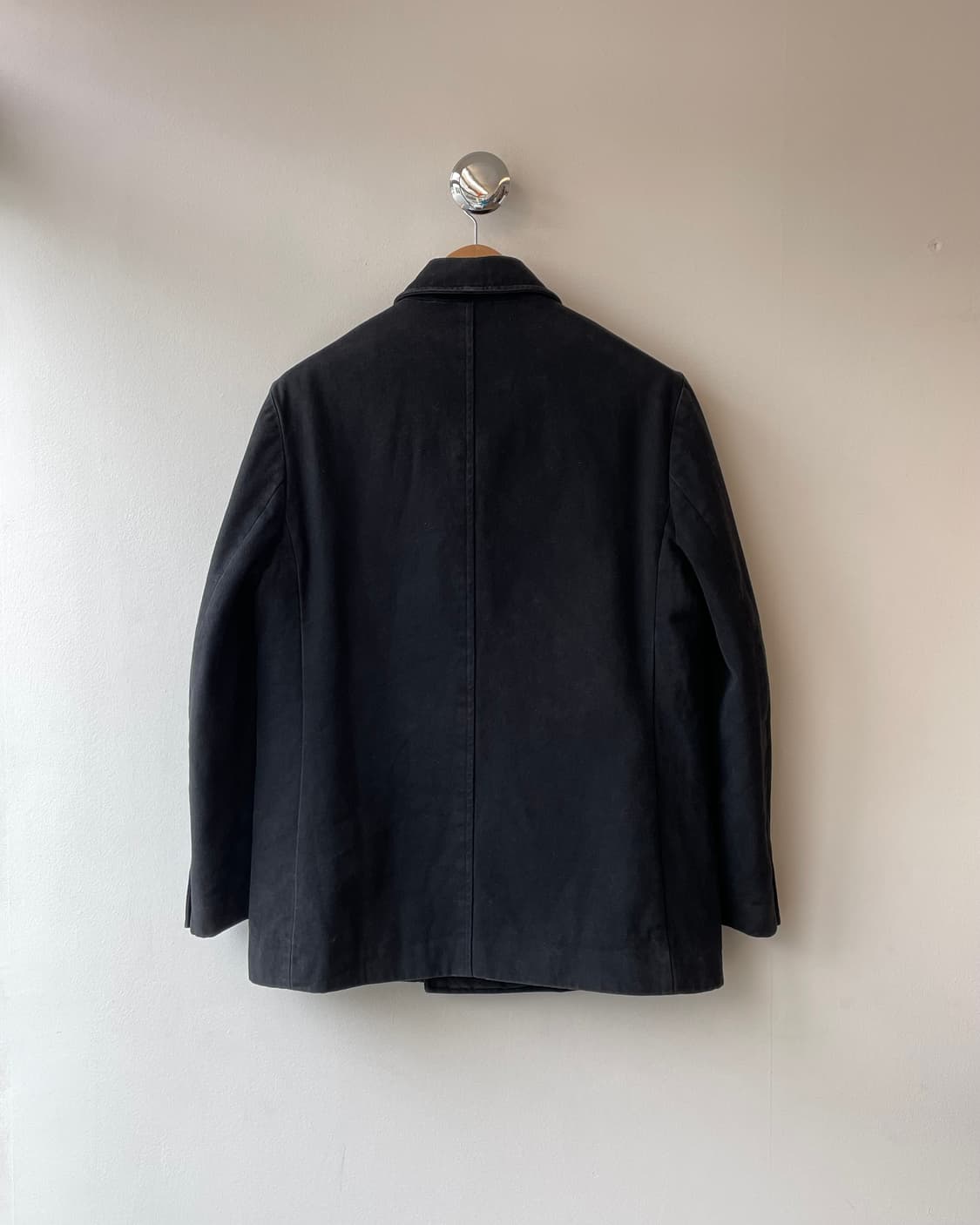 90s Helmut Lang Canvas Peacoat 헬무트 랭 코트 상품이미지2