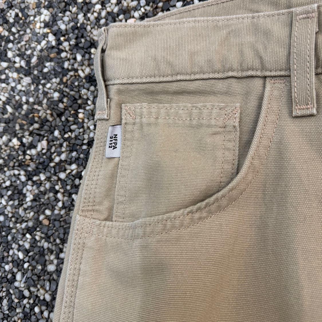 칼하트 FR 베이지 빅사이즈 워크 팬츠 (42)   상품이미지3