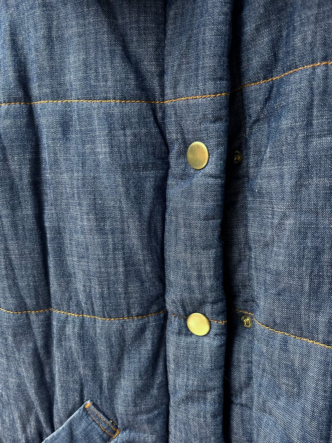 메르시보꾸 데님 벌룬 푸퍼 자켓 상품이미지5