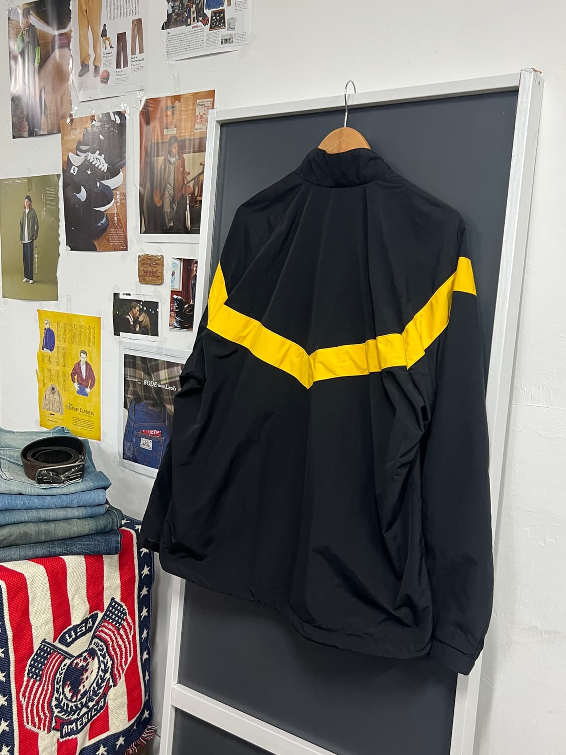 US army APFU 미군 라지 숏 바람막이 자켓 상품이미지9