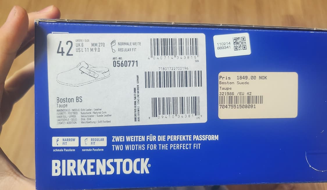 (급처)버켄스탁 보스턴 상품이미지5