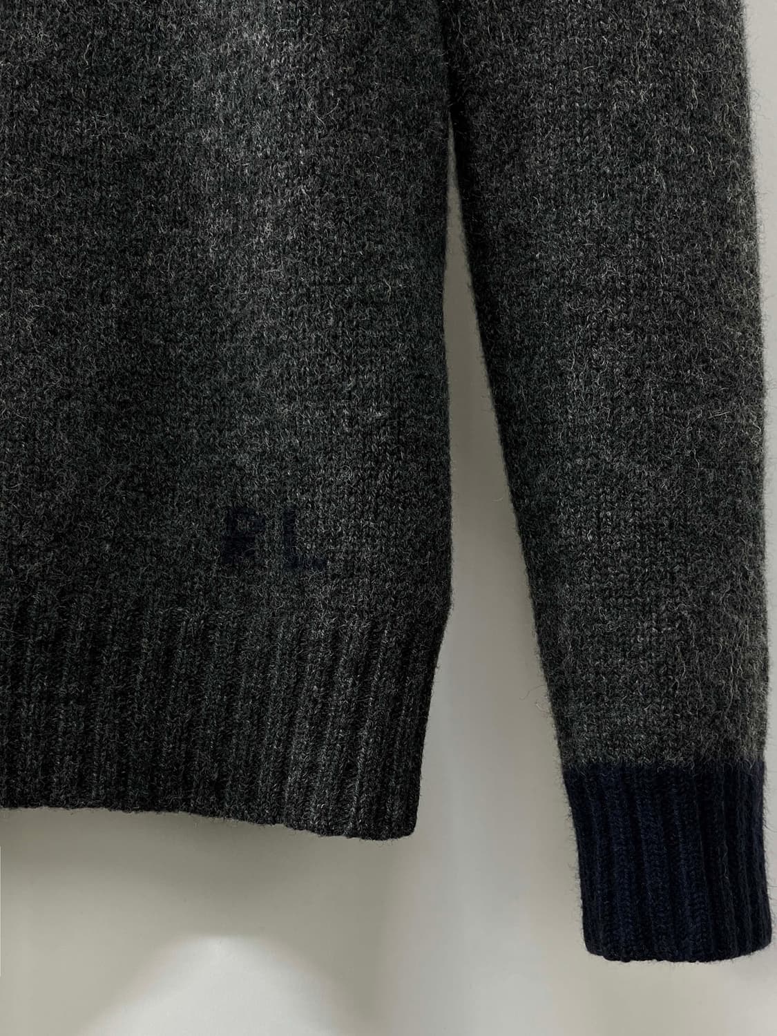 폴로 랄프로렌 50주년 그레이 해리포터 베어 완장 울 캐시미어 니트 상품이미지7