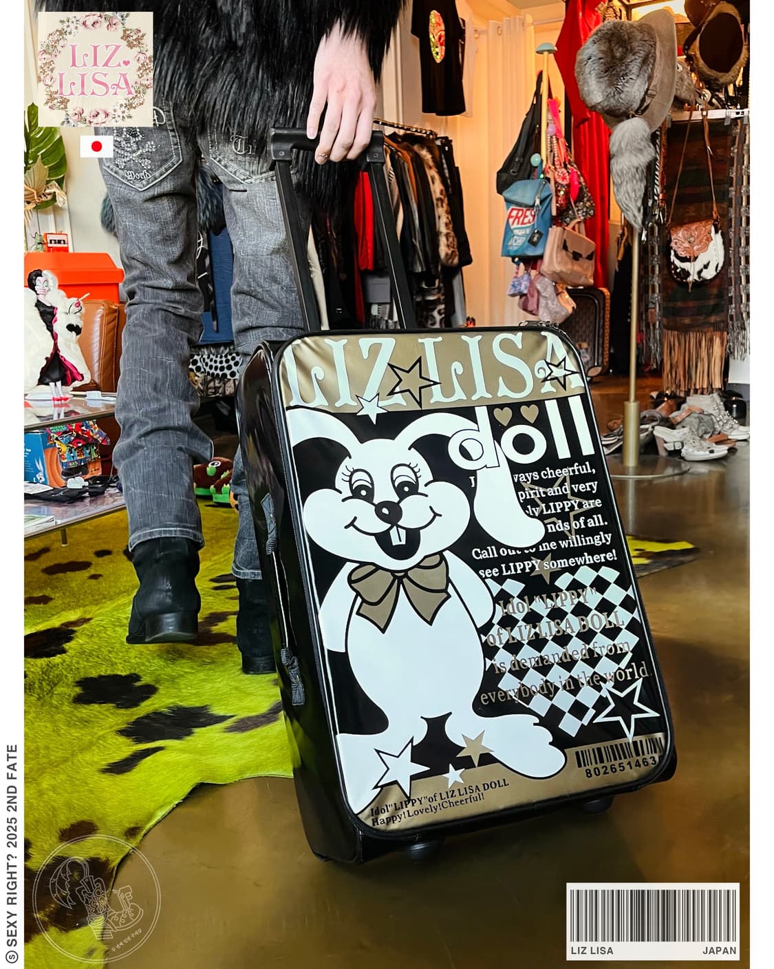 LIZ LISA Archive Enamel Travel Carrier 상품이미지1