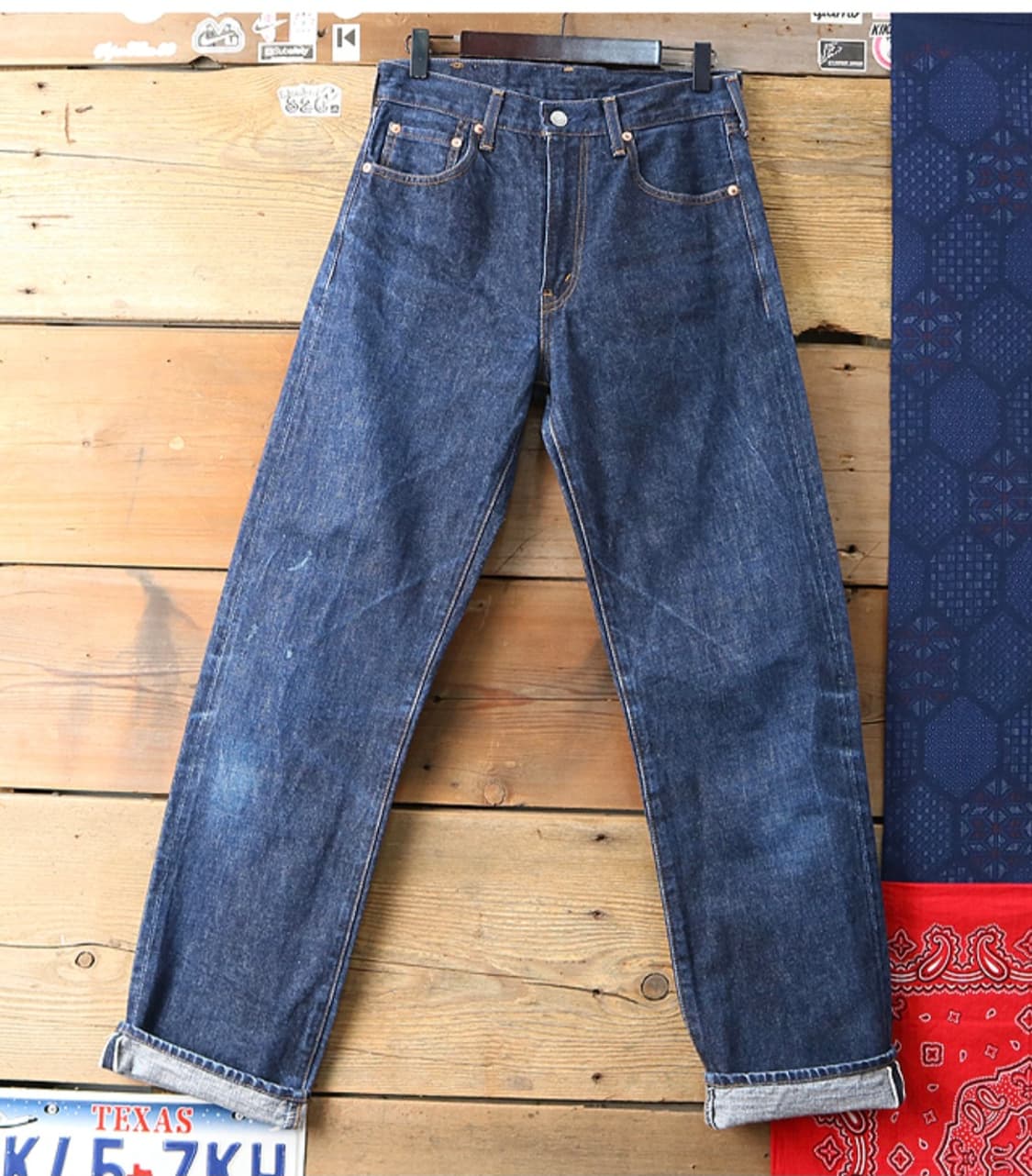 일본판 90S LVC LEVIS 리바이스 502XX 빅E 빈티지 셀비지  상품이미지3