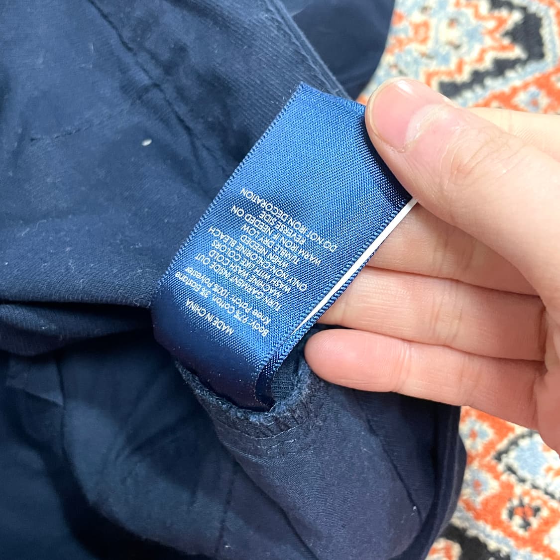 랄프로렌 진청 데님 패치팬츠 승마바지 아동12 상품이미지4