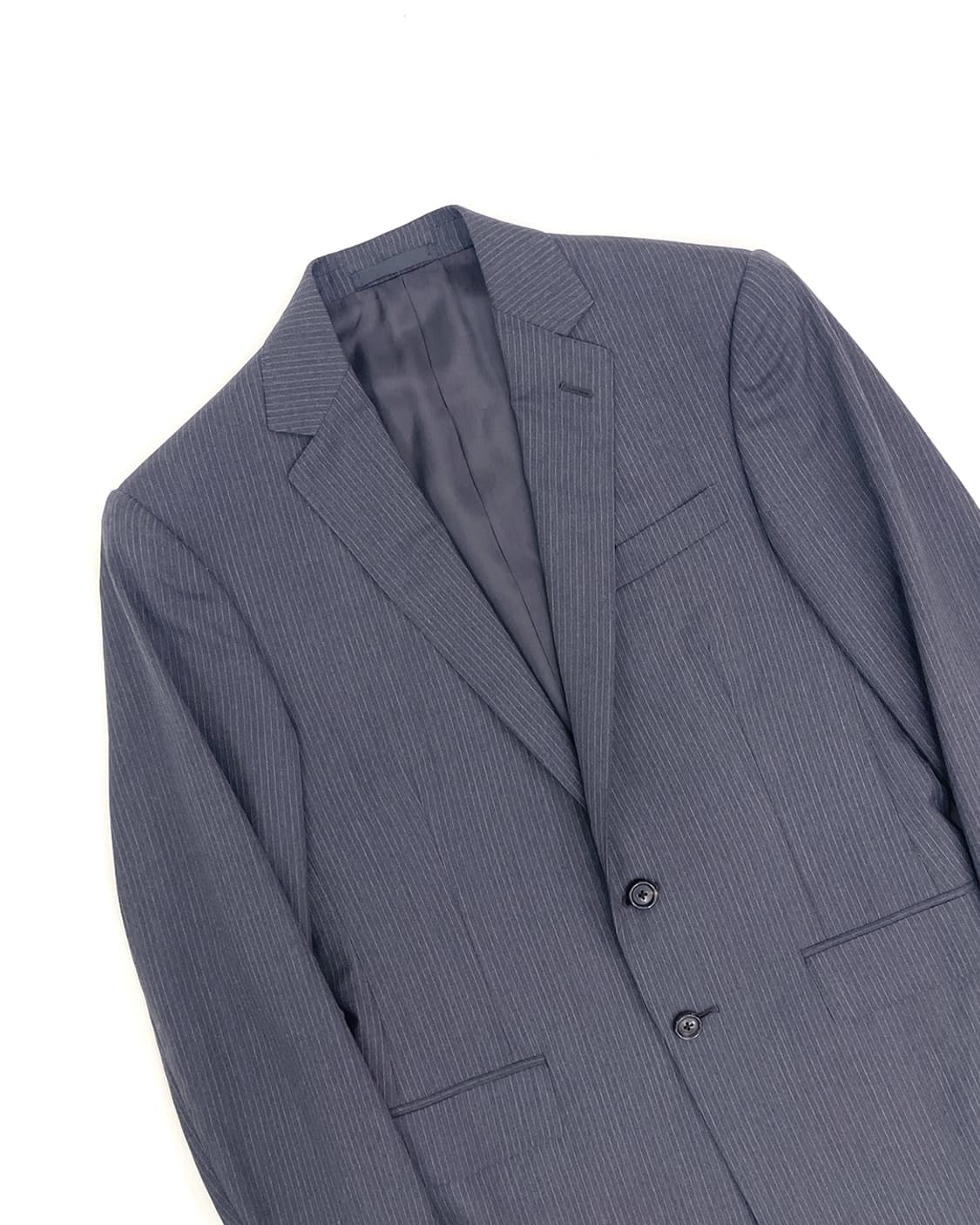 랄프로렌 블랙라벨 2버튼 그레이 스트라이프 수트 / 36,29 상품이미지3
