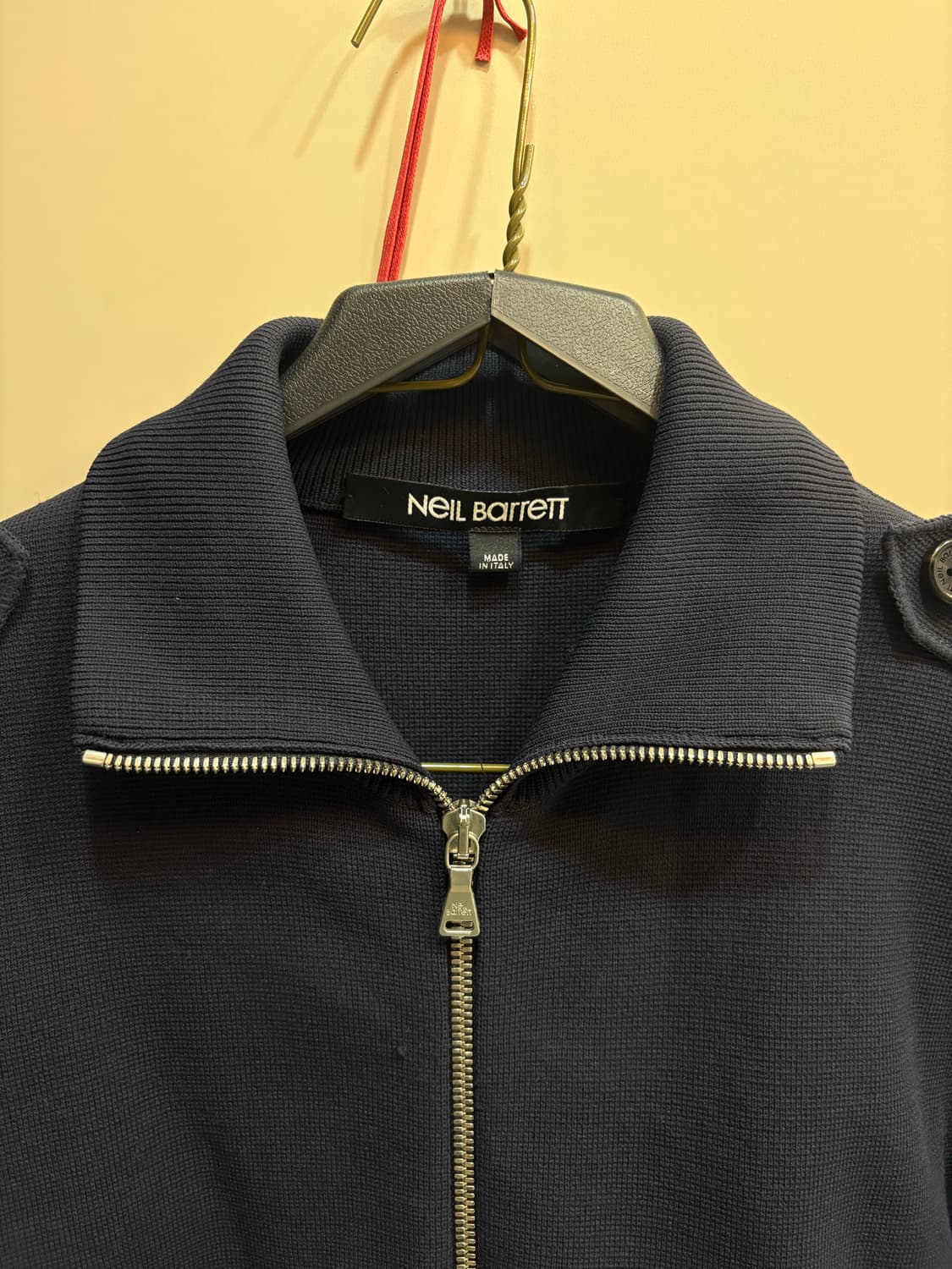 닐바렛 니트 집업 상품이미지2