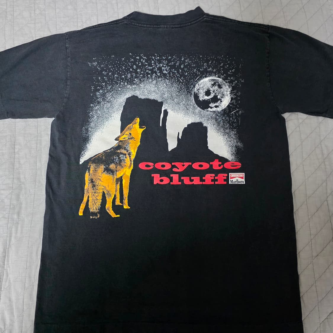[OS] 90s 말보로 코요테 티셔츠 FIT LIKE L VER.굿에이징 상품이미지1