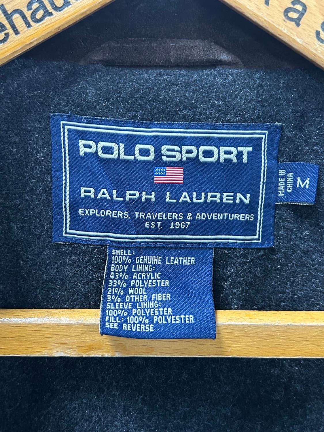 폴로 스포츠 스웨이드 자켓 상품이미지6