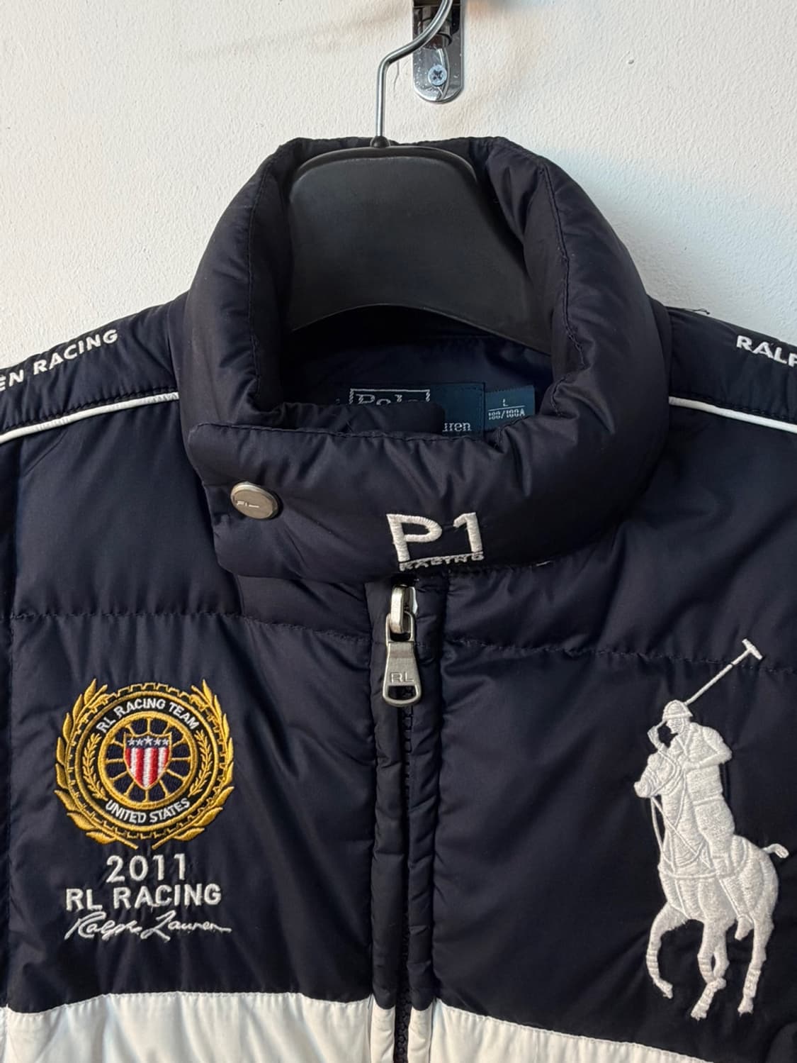 폴로 랄프로렌 레이싱 P1 패딩 조끼  상품이미지5