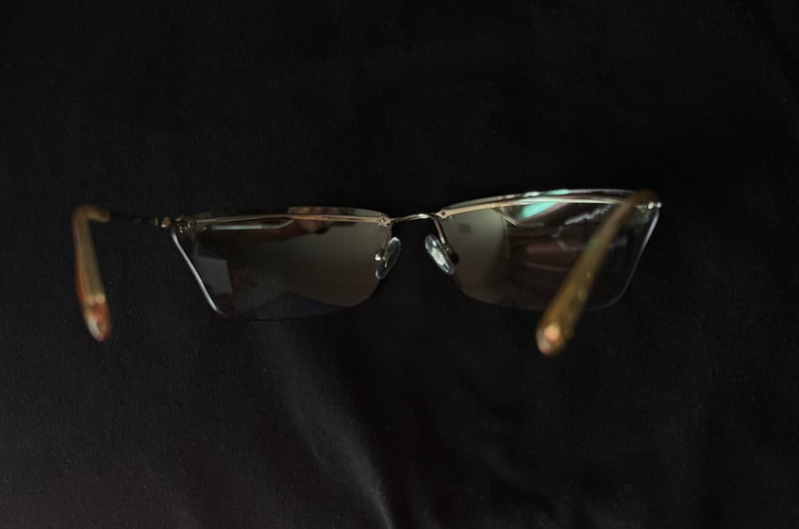Versace Geek Chic Rimless Sunglasses 상품이미지6