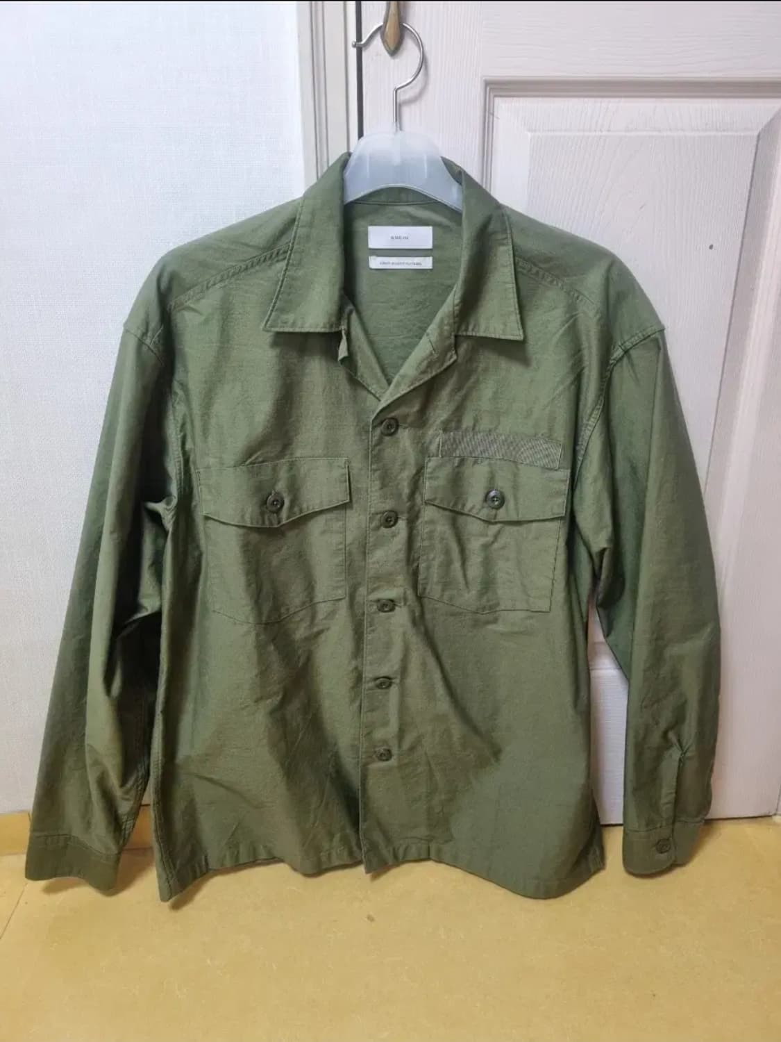 아워셀브스 25ss 유틸리티 107 셔츠 자켓 올리브 상품이미지1