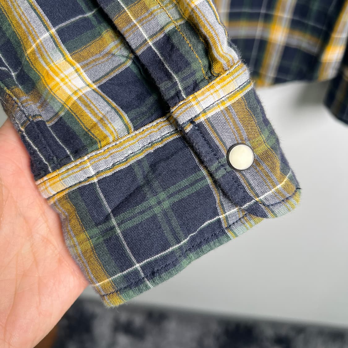 Levis 리바이스 슬림핏 체크 셔츠 L 상품이미지8