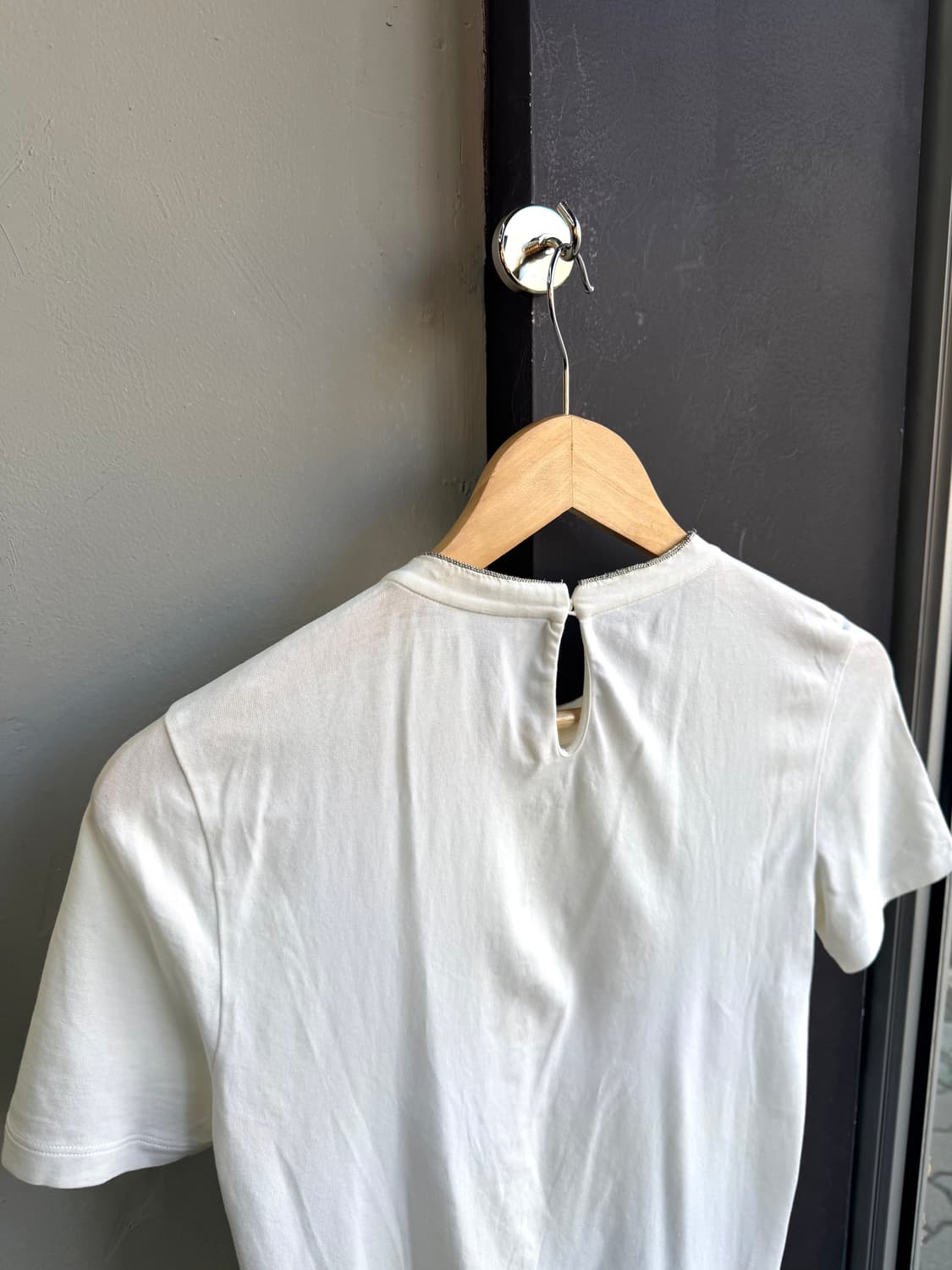 M/ 브루넬로 쿠치넬리 비즈 디테일 라운드 반팔 상품이미지6