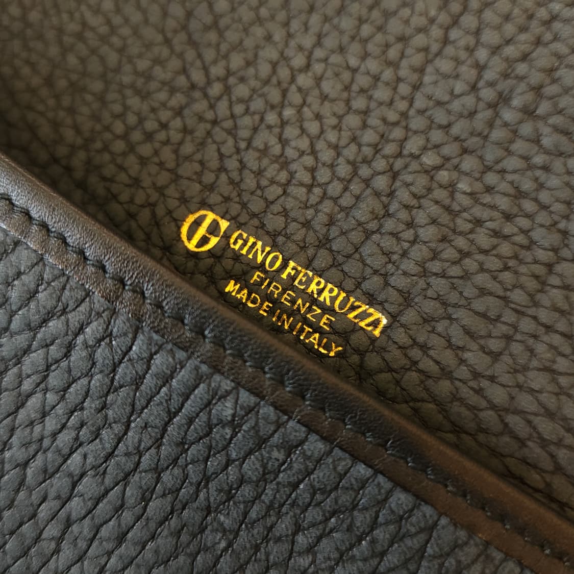 90년대 지노 페루치 레더 이태리 크로스 숄더백 상품이미지5