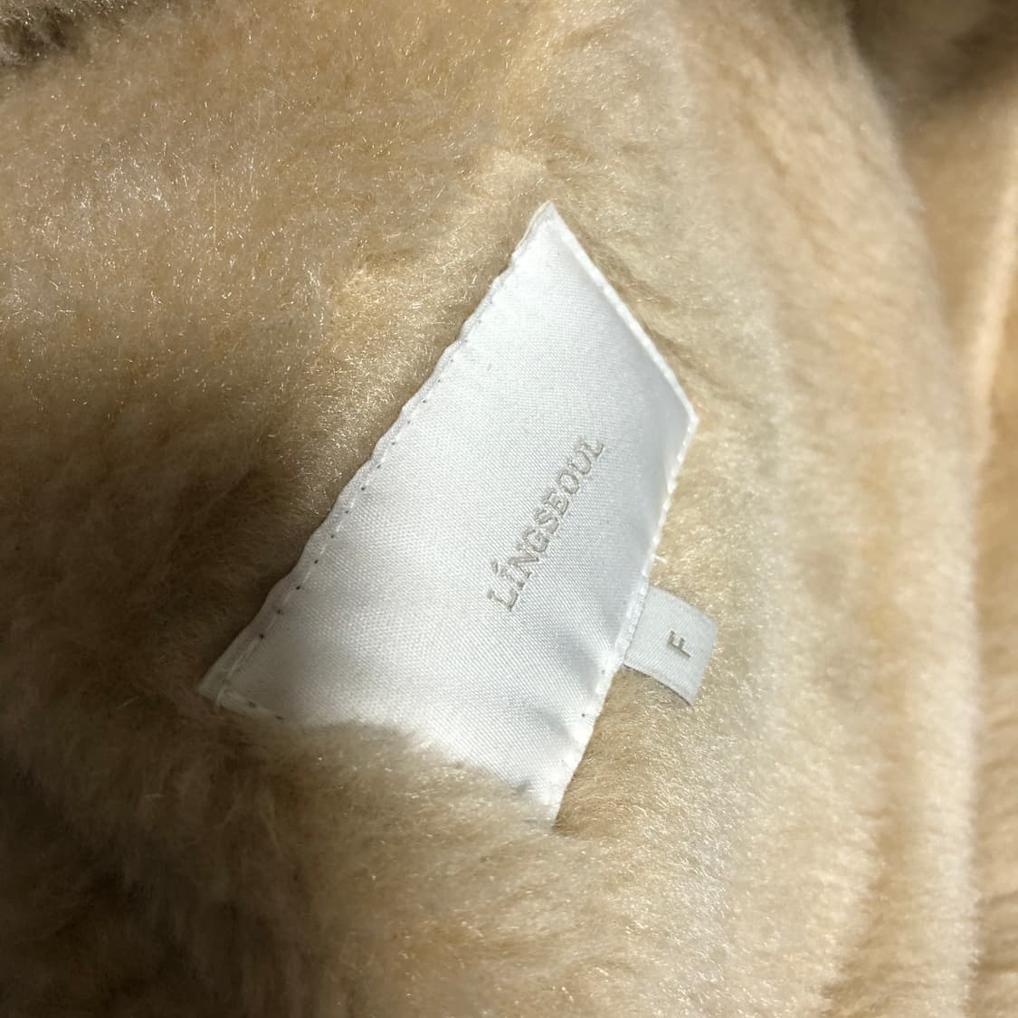 링서울 무스탕 롱코트  상품이미지7