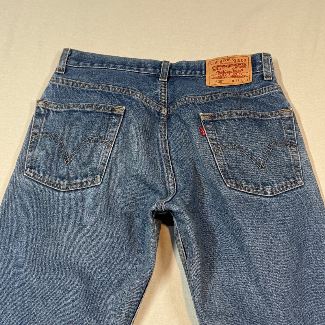 31inch) 리바이스 505 레귤러 핏 데님 청바지 상품이미지2
