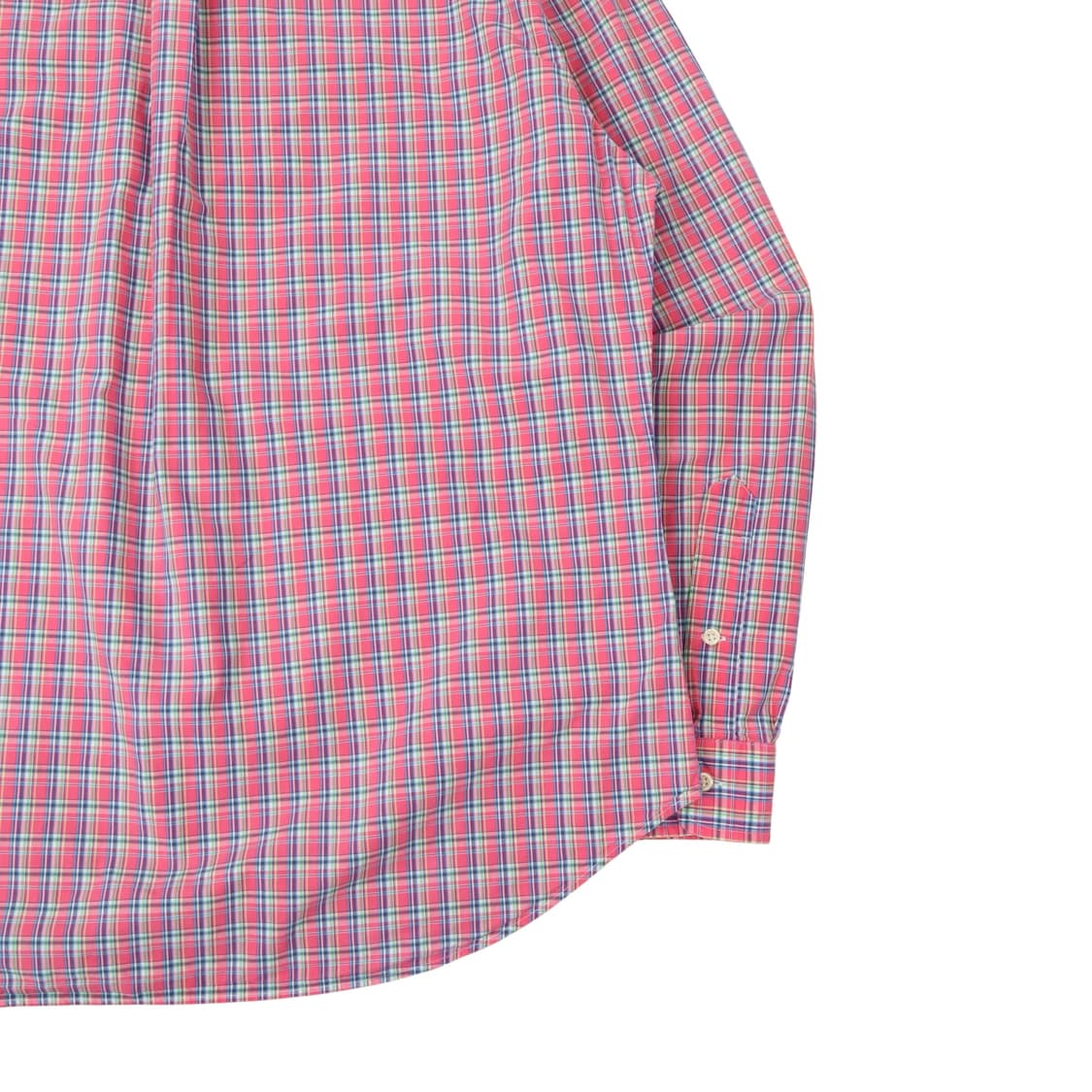 폴로 랄프로렌 핑크 코튼 체크셔츠 상품이미지7