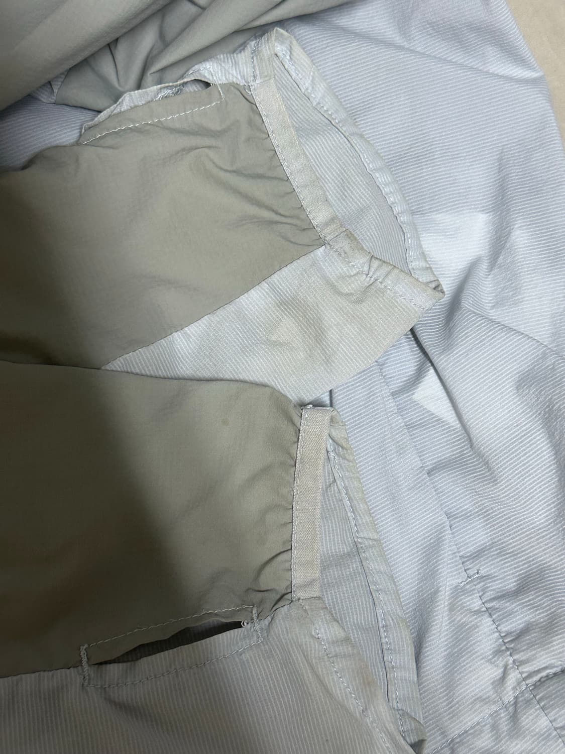 23ss 산산기어 에어 대시 자켓 스카이 블루 사이즈1 상품이미지3