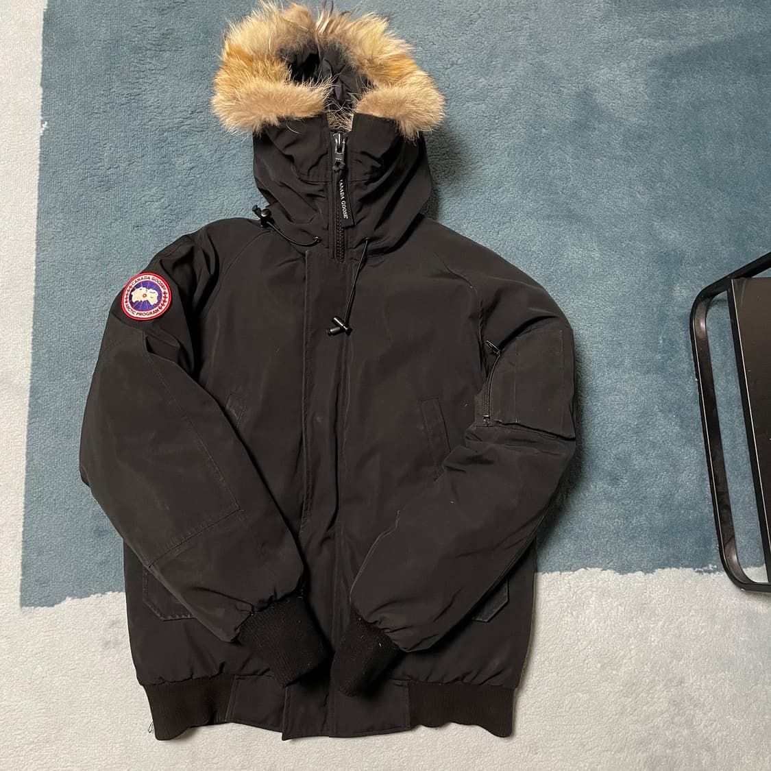 정품 S) 캐나다구스 칠리왁 숏 패딩 100 상품이미지2