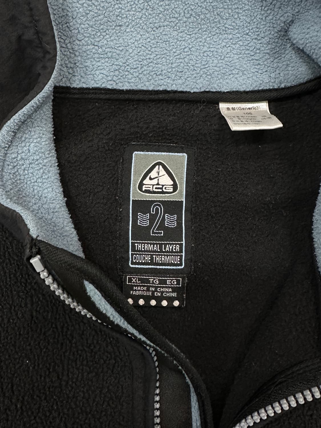 나이키 ACG 후리스집업 블랙 상품이미지3