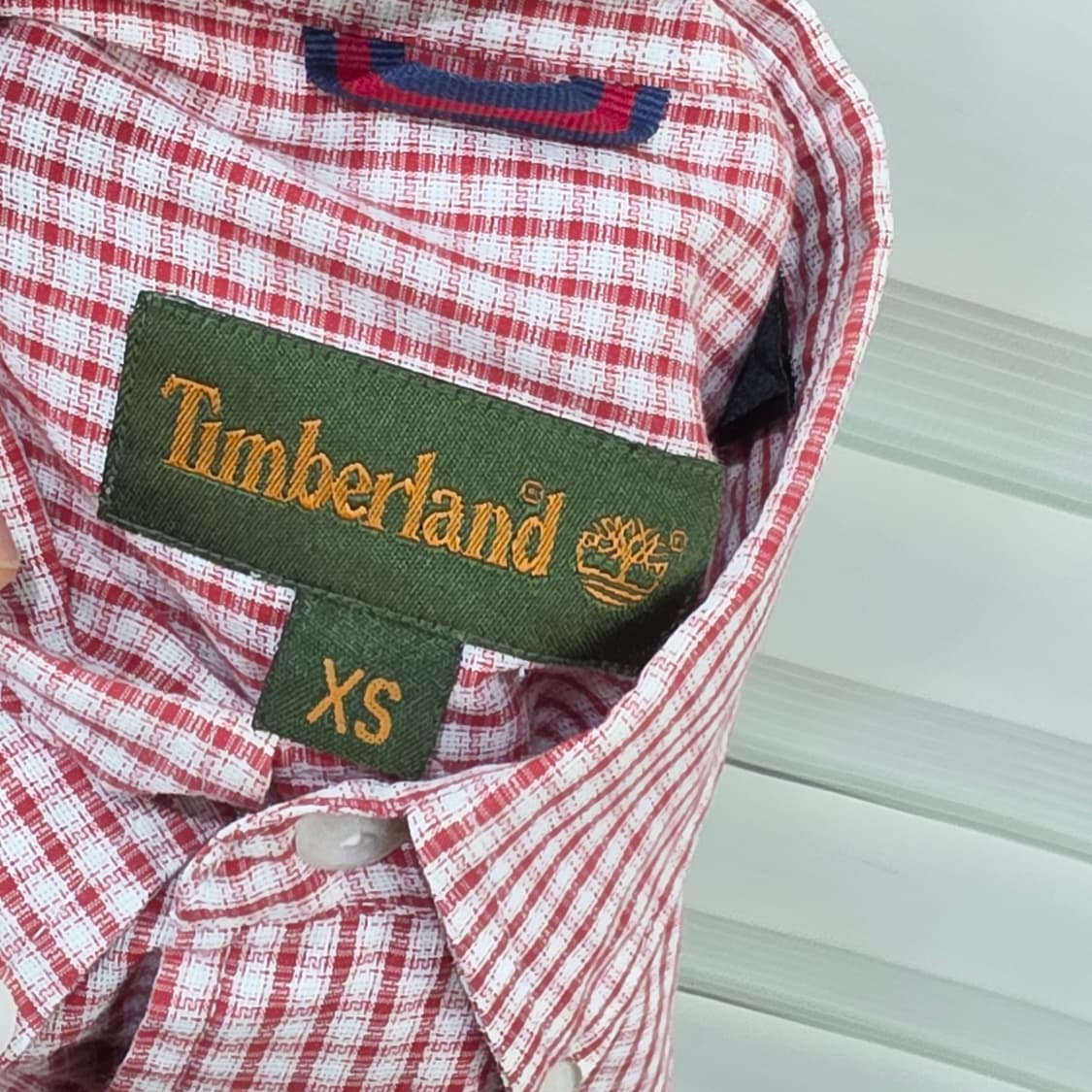 팀버랜드 반팔 체크셔츠- 95-100정도 상품이미지7