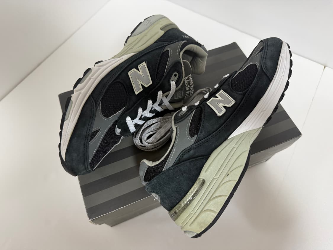 [W255] 뉴발란스 993 메이드인 USA B 블랙 상품이미지1
