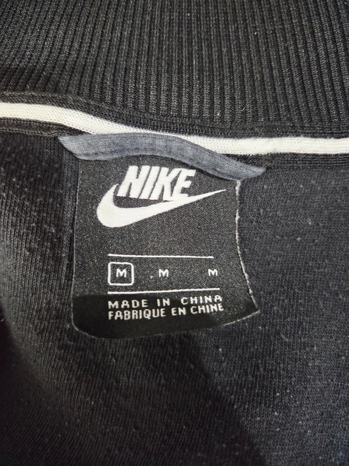 나이키 에어 블랙 여성 크롭 트랙탑 져지_M 상품이미지8