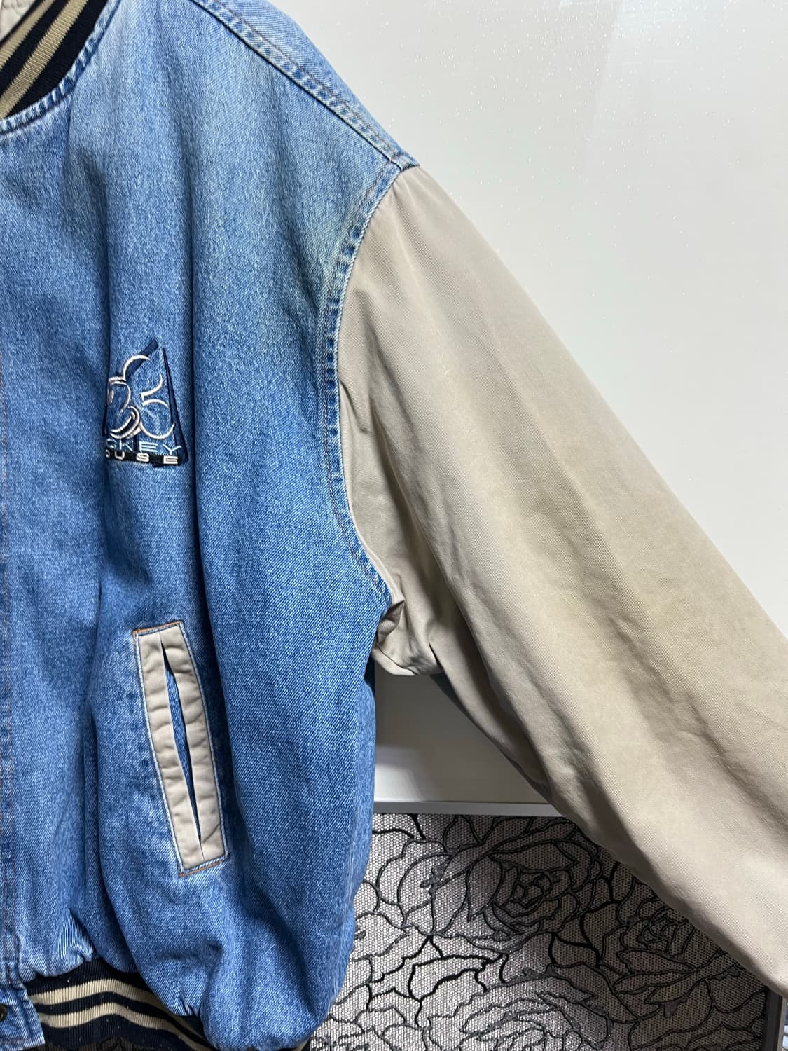 빈티지 디즈니 미키마우스 데님 자켓 상품이미지5