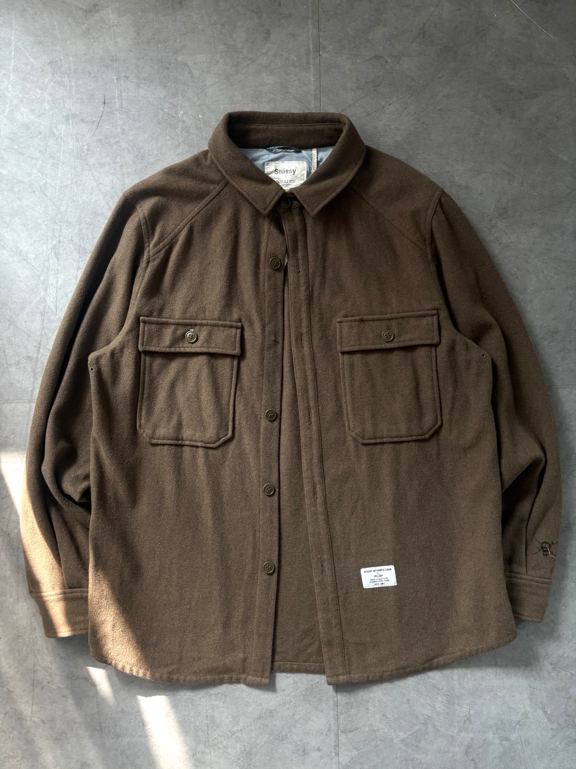 Stussy 스투시 x 홀덴 울 필드 셔츠 상품이미지1