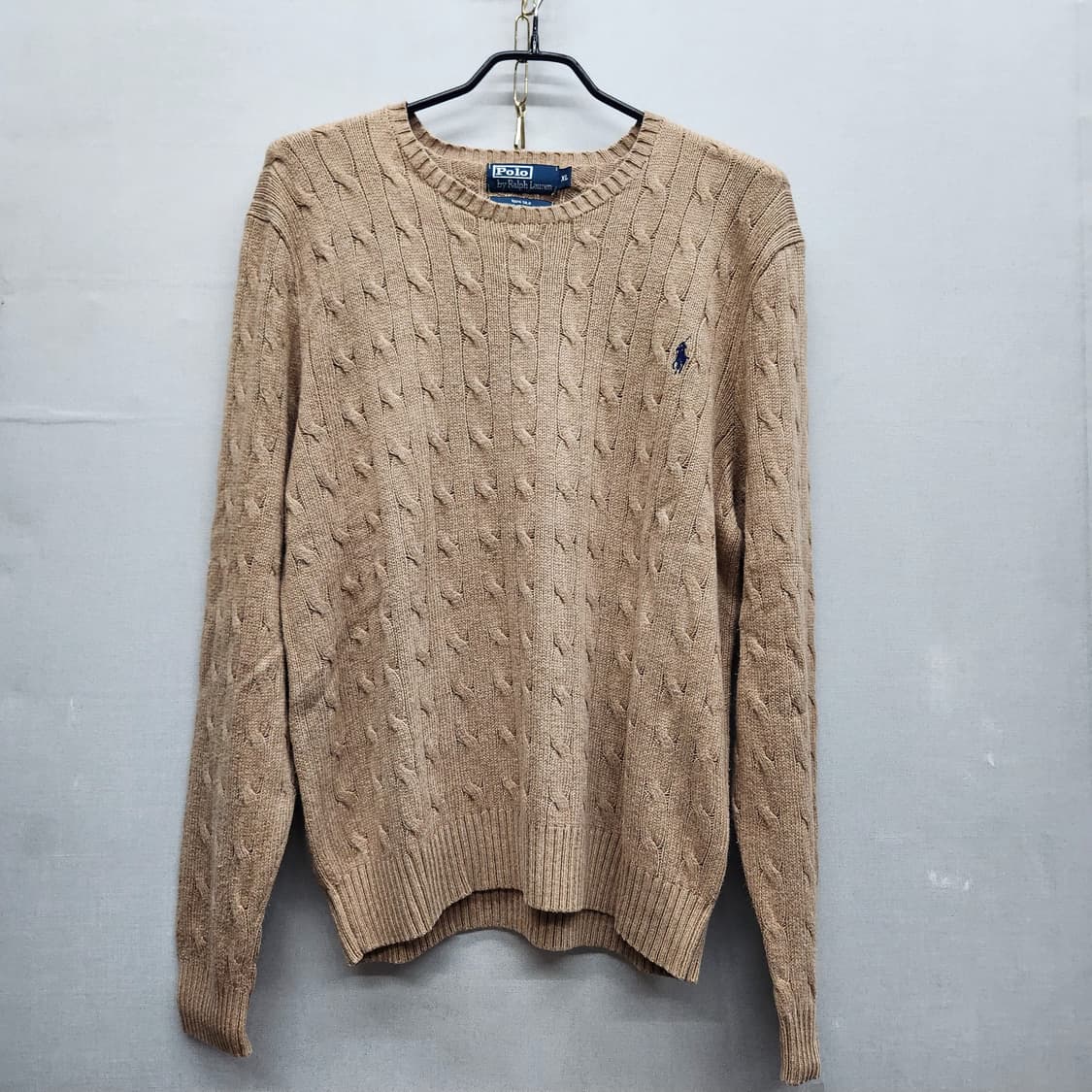 폴로랄프로렌 케이블 로고 니트 XL( L~XL) 상품이미지1