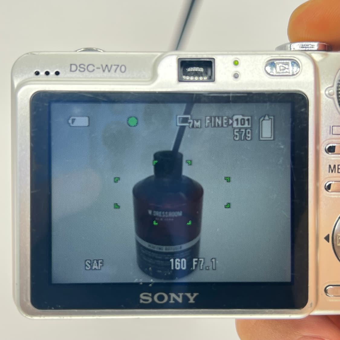 소니 사이버샷 Sony Cyber-shot DSC-W70 실버 상품이미지9