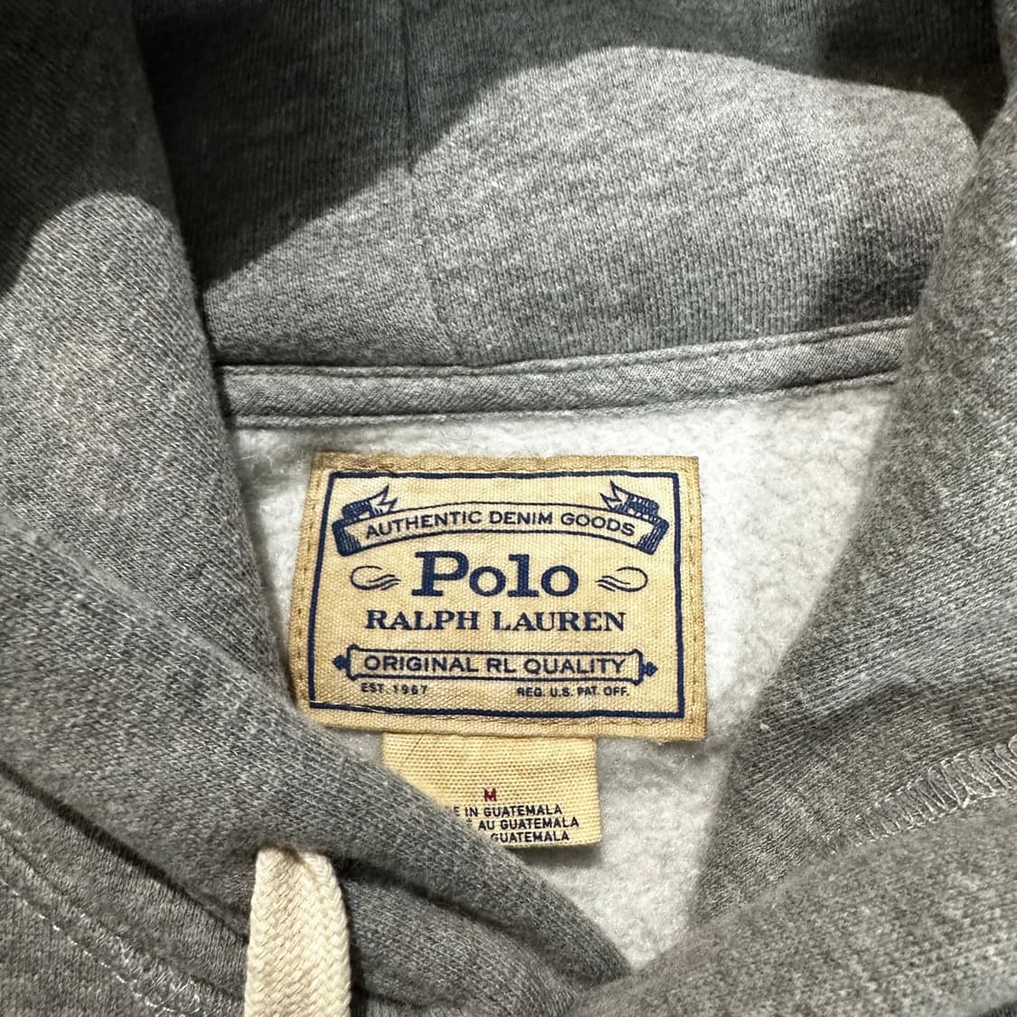 폴로 랄프로렌 그레이 후드티 상품이미지2